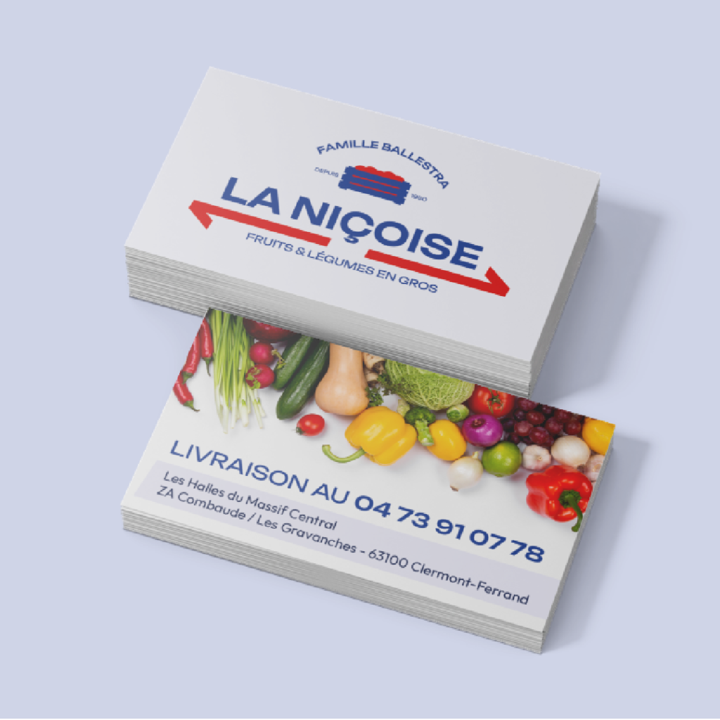 Carte de visite La Niçoise